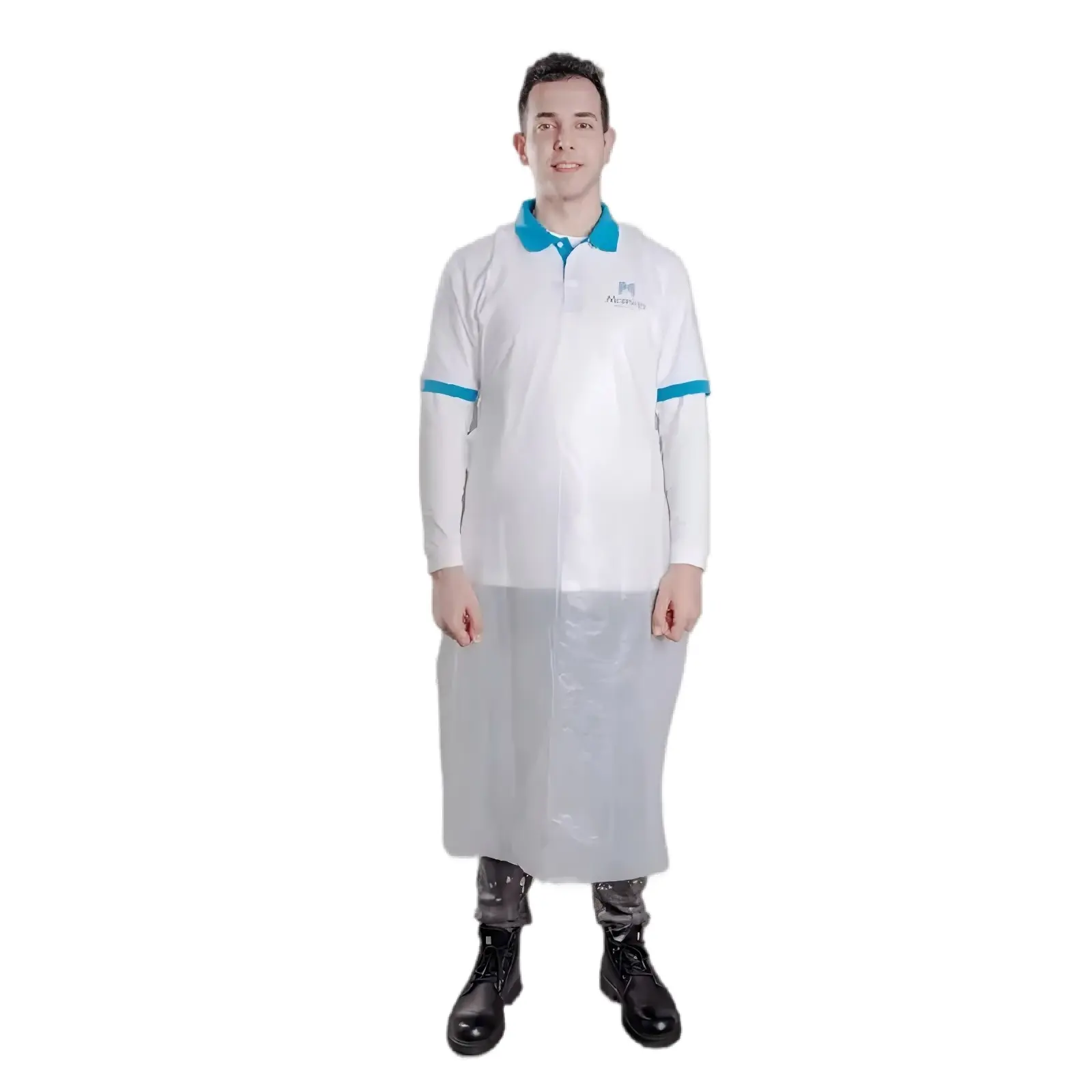 Disposable PE apron