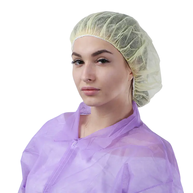 Disposable bouffant cap