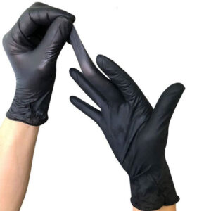 NE-03 Black Disposable Nitrile Gloves