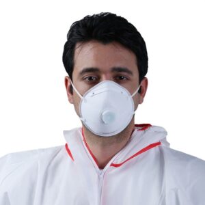 White SMS Coverall With Bound Seams