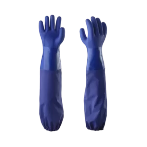 PV615 extra long heavy duty rubber gloves
