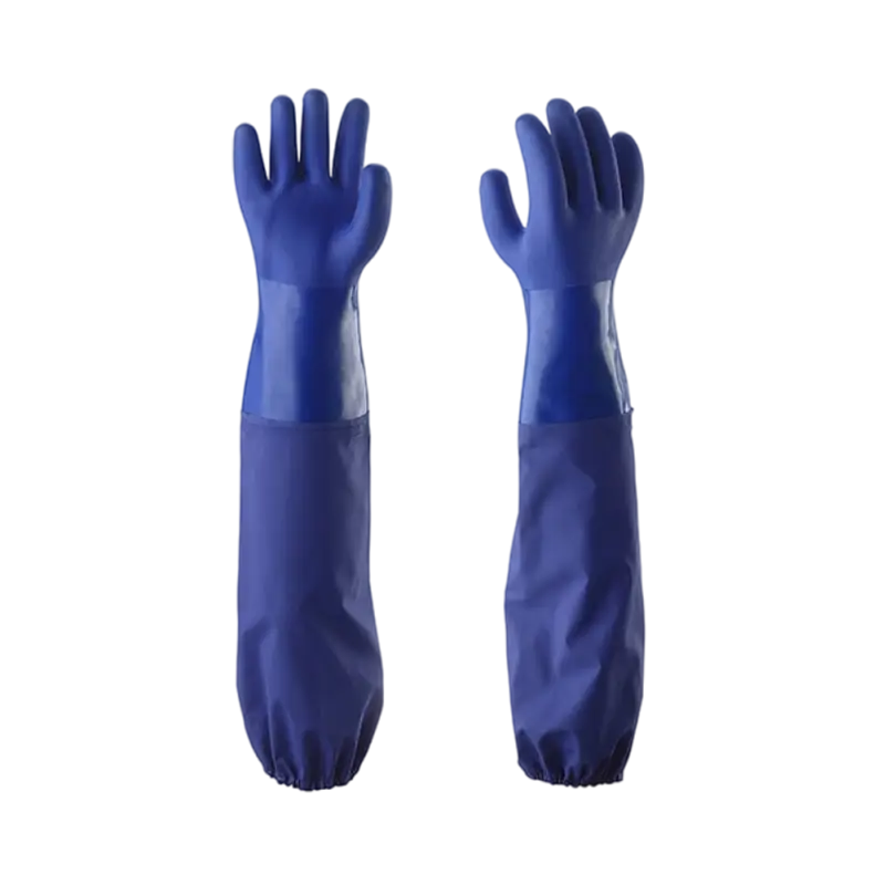 PV615 extra long heavy duty rubber gloves