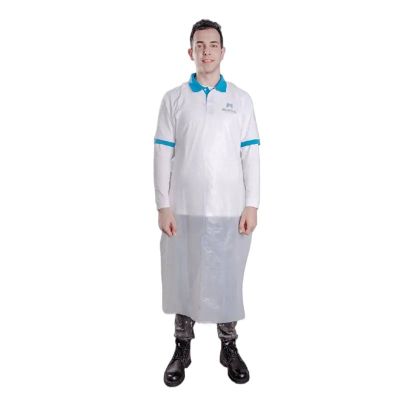 HDPE apron ppe clothing manufacturer