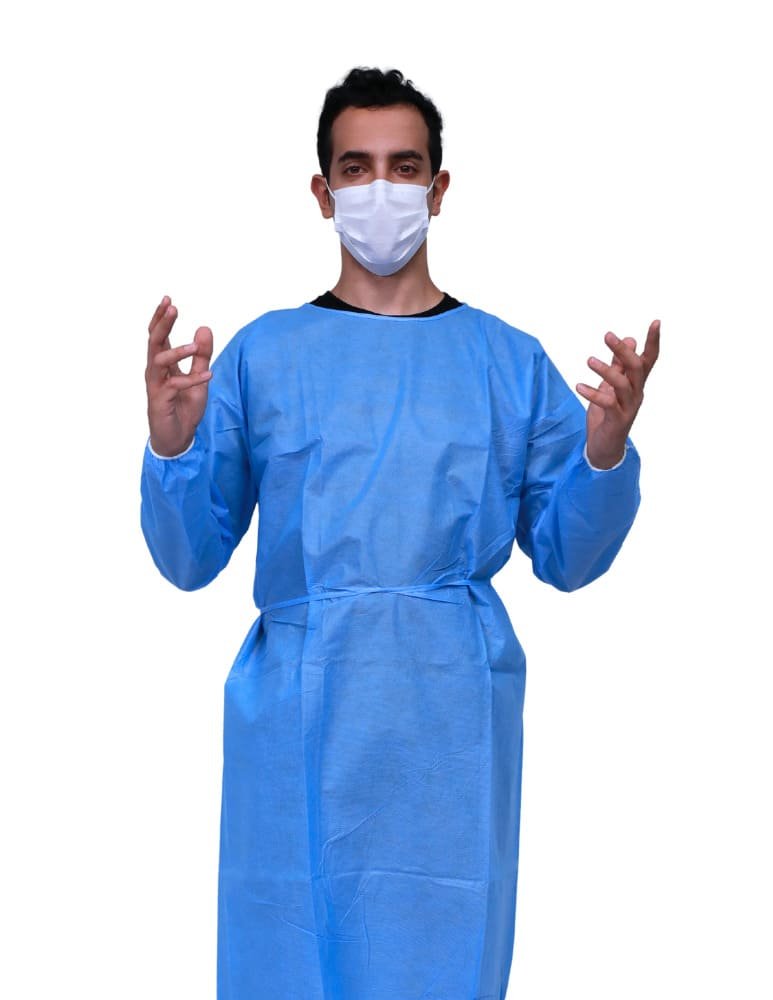 AAMI Level 1 Isolation gown