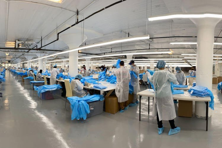 Biodegradable Isolation Gown Factory