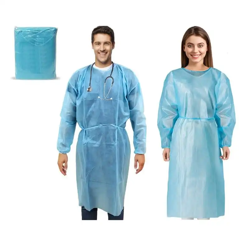 isolation disposable gown prices & types