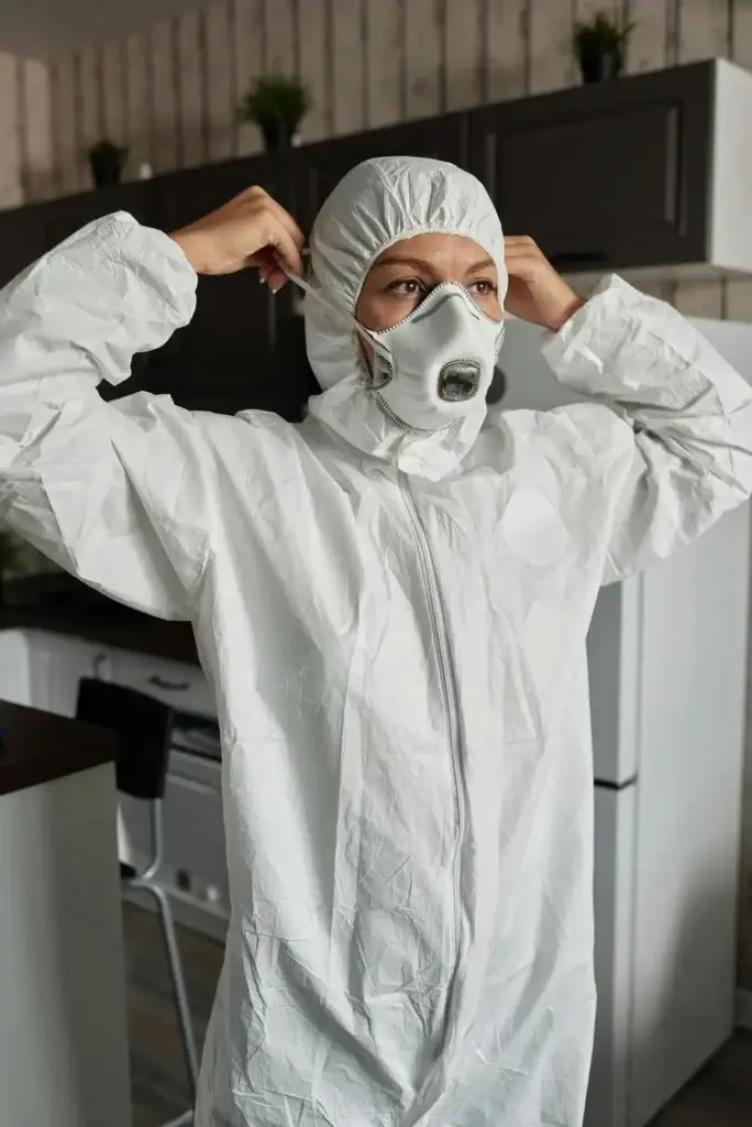 How To Wear And Remove Disposable Coveralls