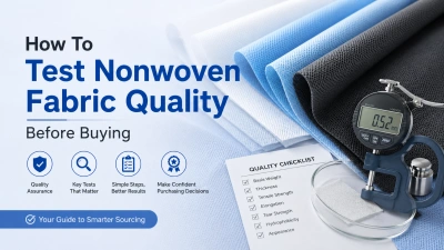 How To Test Nonwoven Fabric Quality Before Buying
