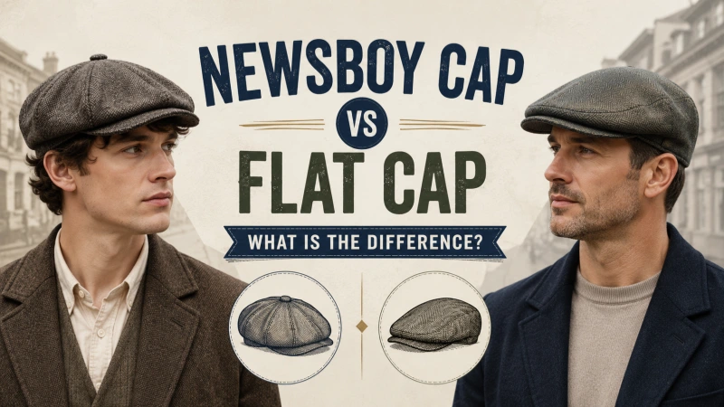 Newsboy Cap vs Flat Cap