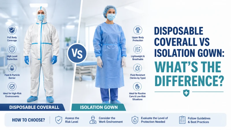 Disposable Coverall Vs Isolation Gown