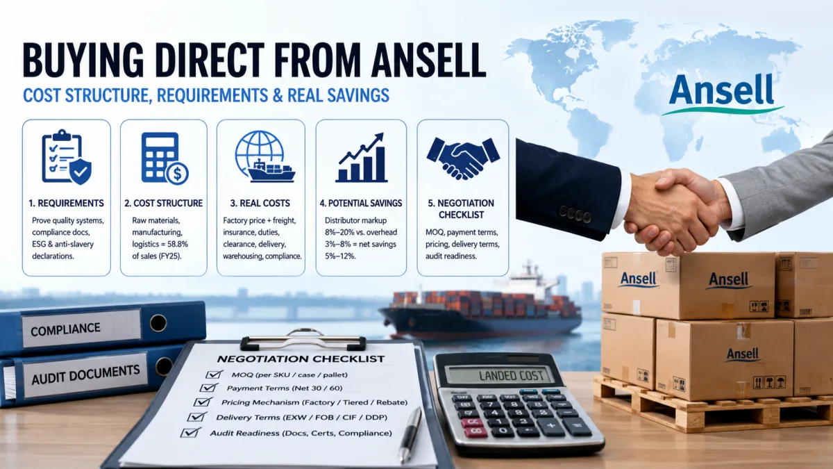 Buying Direct from Ansell