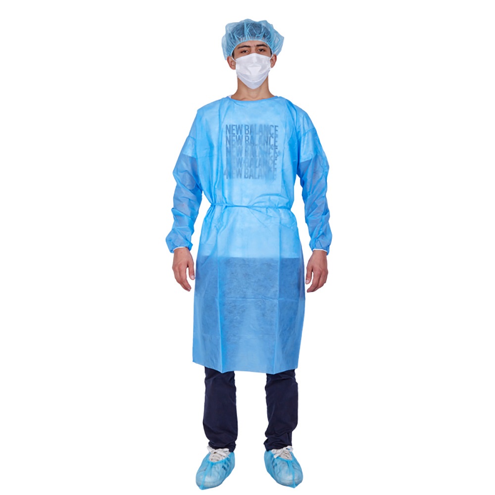 Blue SMS Wholesale Disposable Isolation Gown