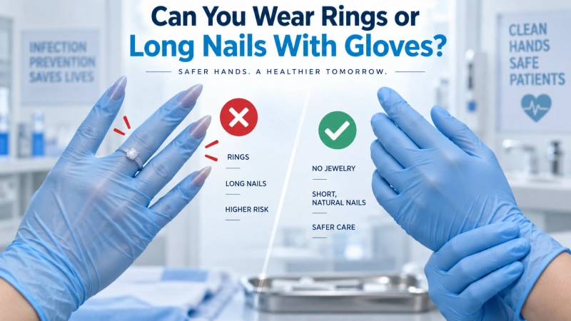 Can You Wear Rings or Long Nails With Gloves