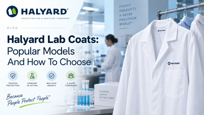 Halyard Lab Coats Popular Models