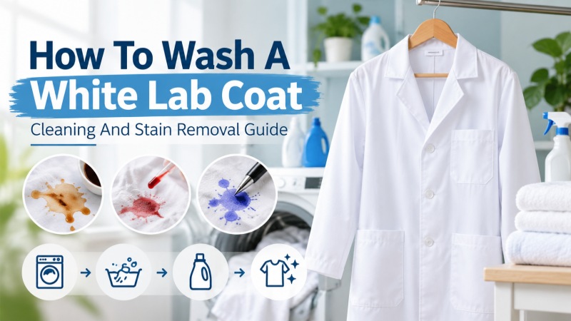 How To Wash A White Lab Coat