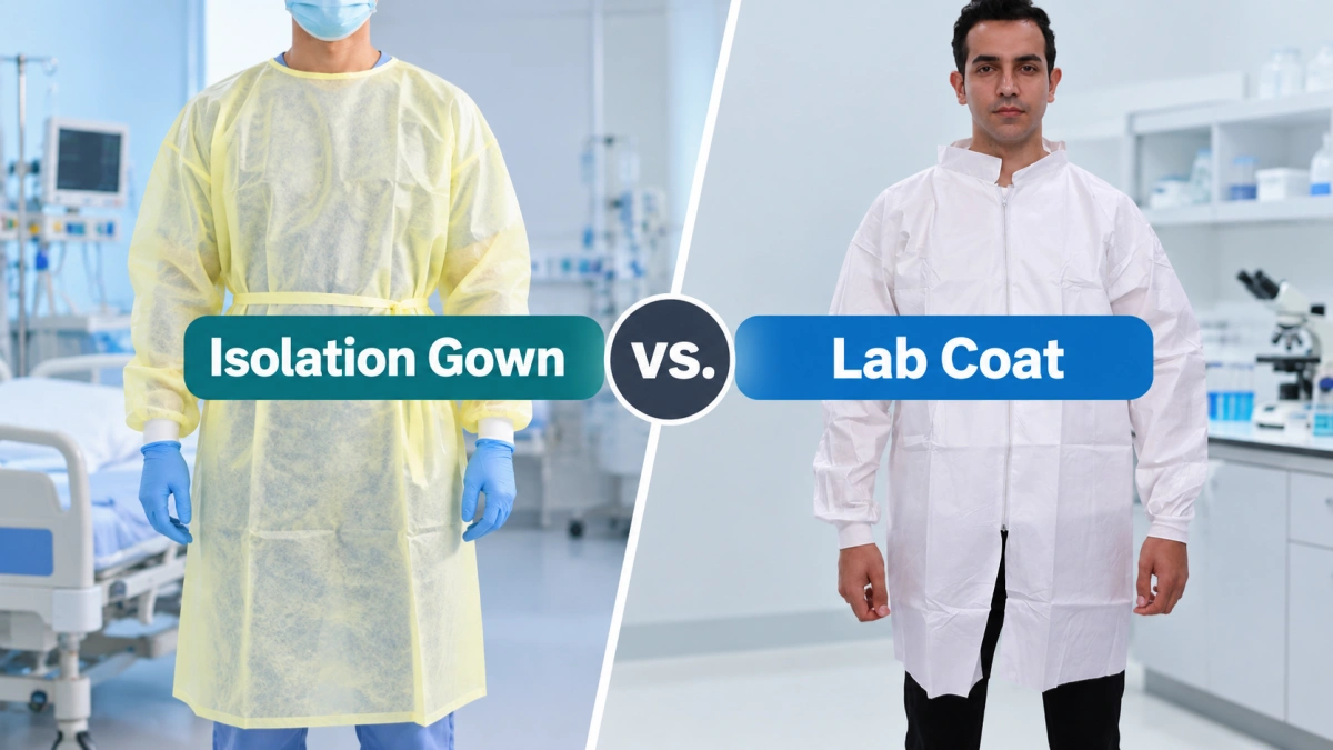 Isolation Gown Vs Lab Coat