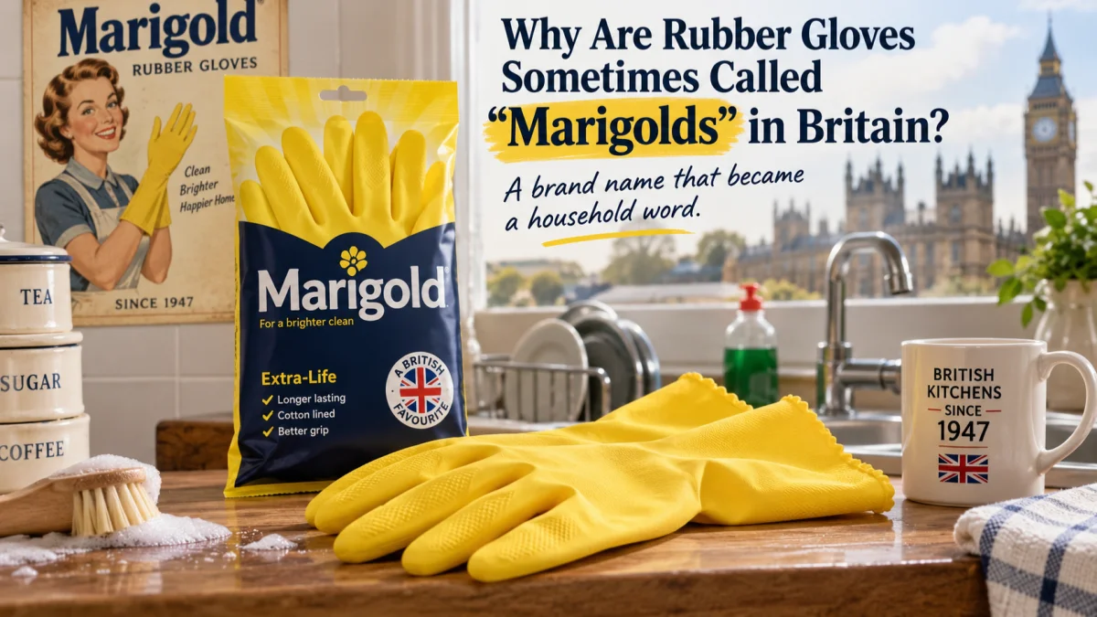 Why Are Rubber Gloves Sometimes Called Marigold in Britain 