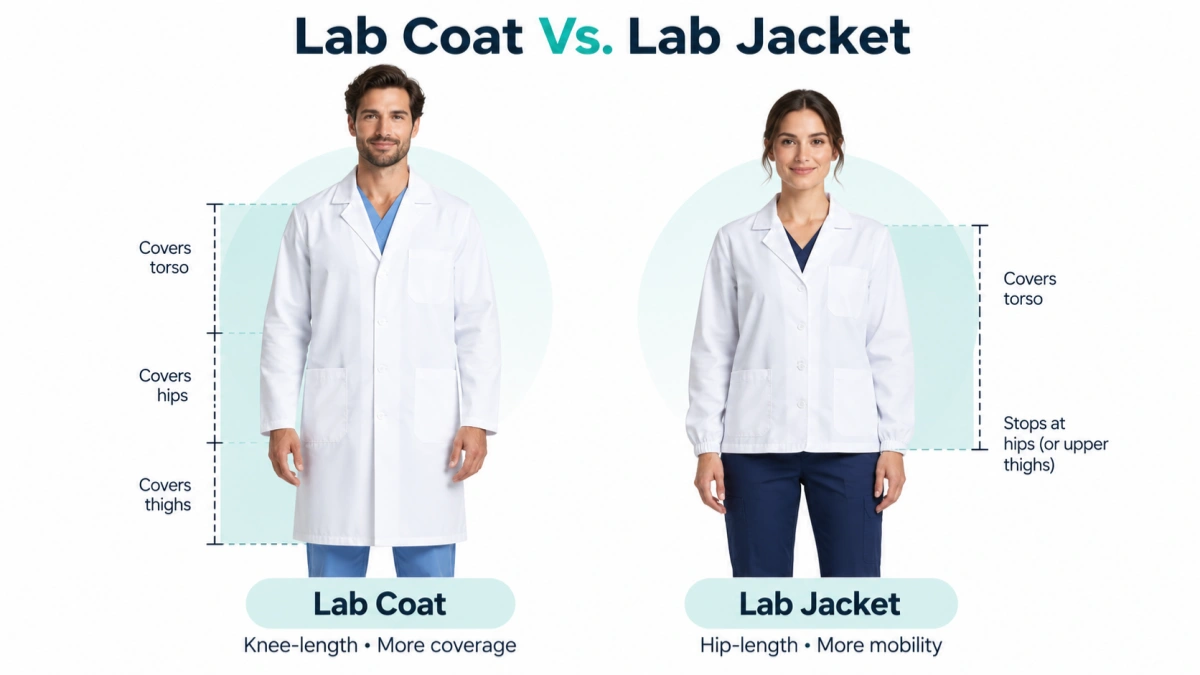 Lab Coat Vs. Lab Jacket